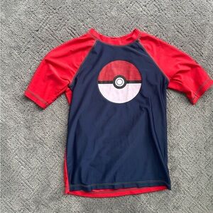 Boy’s Pokemon rash guard size large